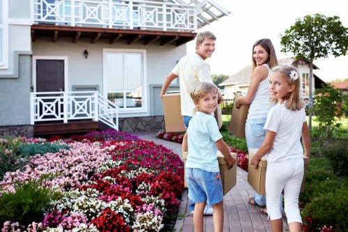 Staff training session at a London storage facility with safety briefing